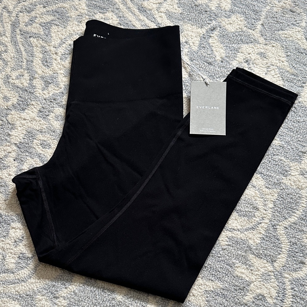 Everlane Jet Black Active Leggings